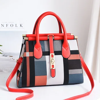 

Women's bags 2020 new European and American large bags elegant fashion large capacity trendy ladies handbags single shoulder