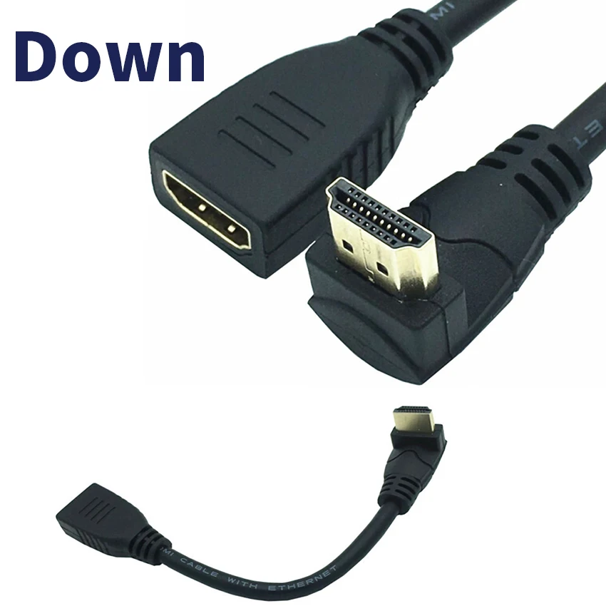 HDMI 4K2.0v расширенный кабель 15 см M/F для PS4 Blu Ray Player PS3 ноутбук с HDTV PC|Кабели HDMI| |
