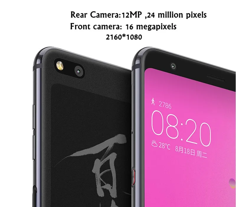 Новая модель Hisense A6 мобильный телефон Snapdragon 660 Android 8,0 6,0" AMOLED+ 5,61" чернила двойной экран 6 Гб ram 128 ГБ rom