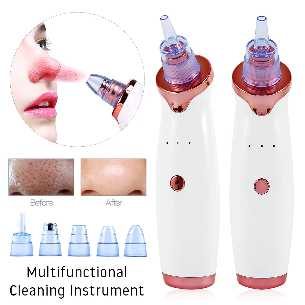 

Blackhead Remover Face Deep Cleaner Pore Acne Pimple Removal Vacuum Suction Tool Beauty Care Tool Skin Care Drop Shipping