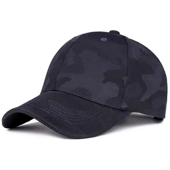 

Unisex Men Women Camouflage Baseball Cap Snapback Hat Hip-Hop Adjustable Caps Outdoor Hiking Black Camouflage Windproof Hats