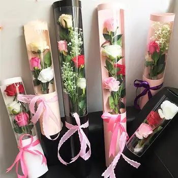 

Holiday Birthday Gift Box Bouquet Holder Flower Packing Box Flower Gift Wrapping