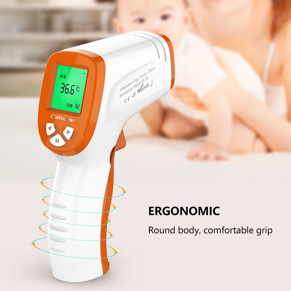 Baby Forehead Thermometer Infrared Digital LED Body Temperature Meter Non-contact Gun Children Adult Fever New | Инструменты