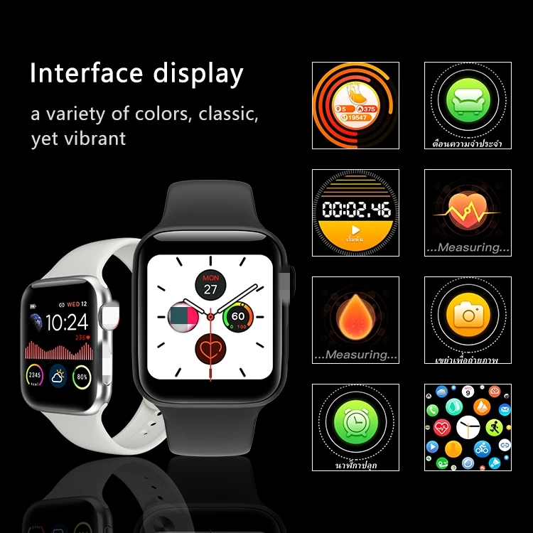 W68 Смарт-часы для мужчин 1,54 дюймов полный сенсорный смарт-часы монитор сердечного ритма для Apple IOS Android телефон наручные часы весь день яркий день