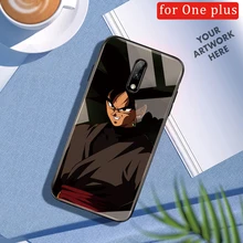 Чехол с аниме для Oneplus 6t Dragon Ball Goku, стеклянная задняя крышка, чехол Oneplus 5t для Oneplus 1+ 5 6 Oneplus 6 6t 7 pro, DIY Чехол