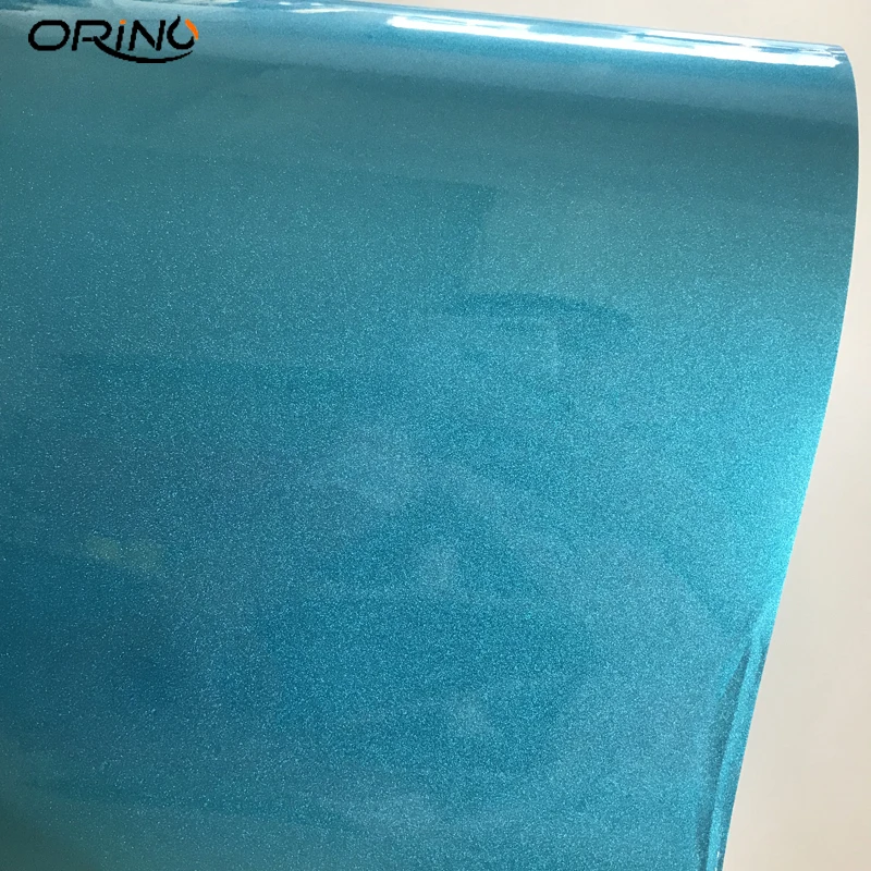 Blue Diamond Pearl Metallic Vinyl Wrap Sticker-6