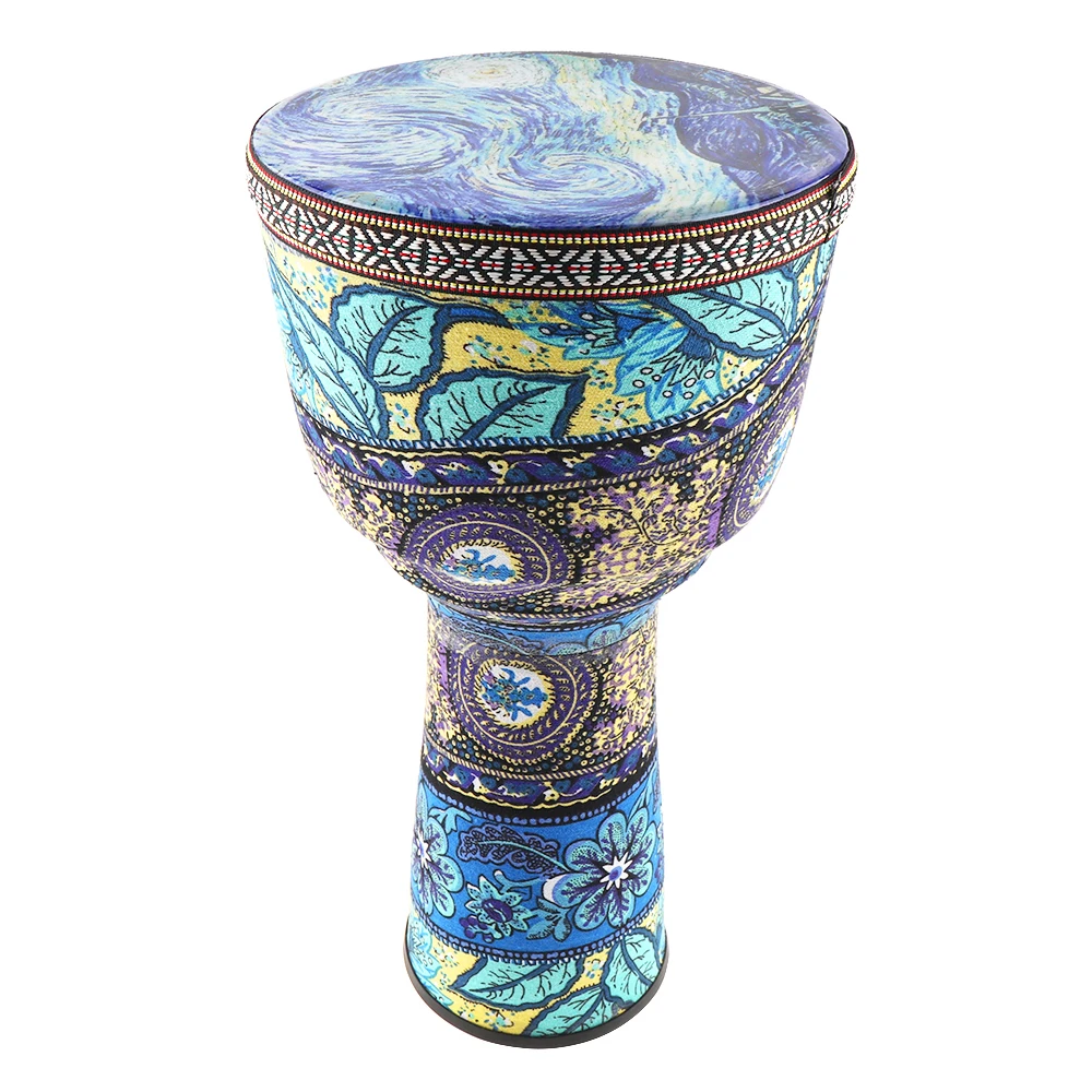 4 Inch / 6 Inch / 8.5 Inch High Quality Professional African Djembe Drum Colorful Wood Good Sound Traditional Musical Instrument