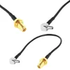 1Pcs  20cm TS9 Male to SMA Female Right Angle Antenna Pigtail Coaxial Cable Connector Adapter ► Photo 2/6