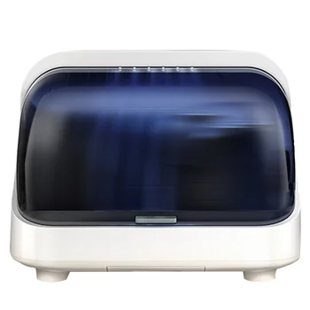 

1Pc Chopsticks Storage Box with Lid Dishware Storage Rack White (Disinfection)