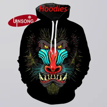 

Good quality 3d print hoodies mens animal gorilla harajuku sweatshirts/pants shorts home clothes hip hop streetwear send Gift