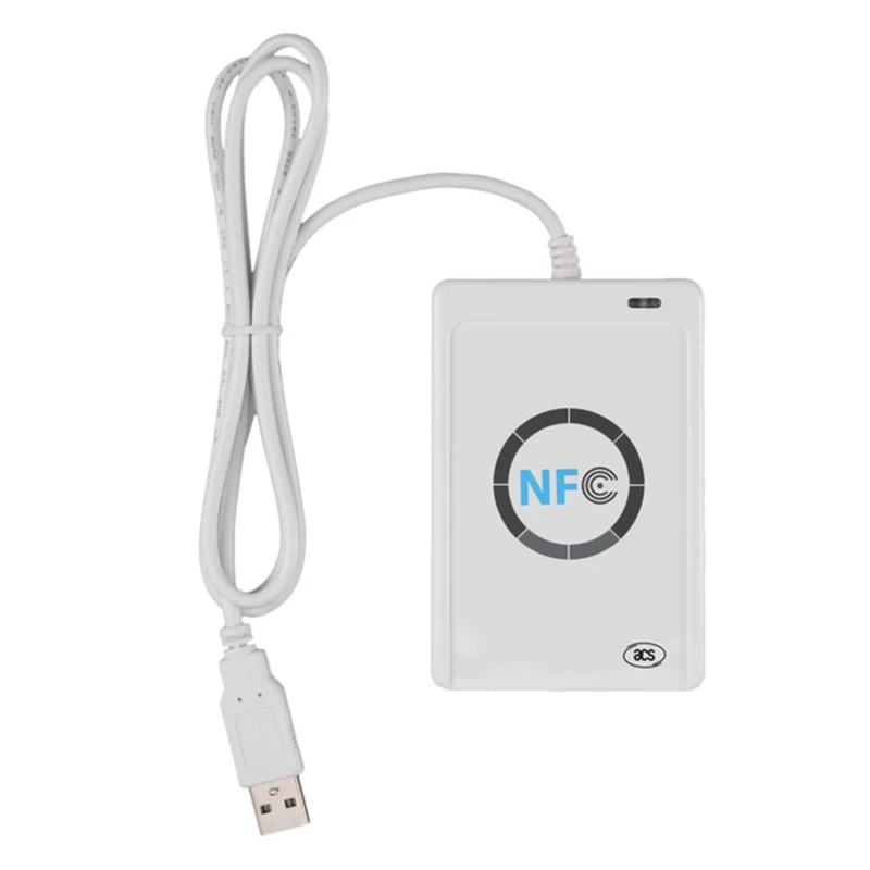 US $21.43 ACR122U Original USB NFC RFID Card Reader Writer For All 4 Types Of NFC ISOIEC18092 Tags 1 SDK CD