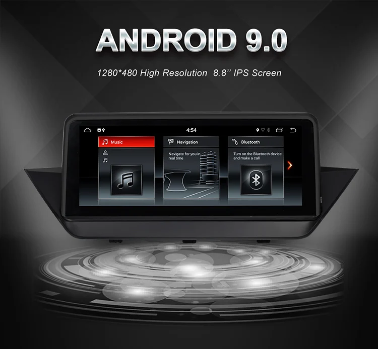 Автомобильный DVD gps Raido плеер EBILAEN Android 9,0 для BMW X1 E84 2009- CIC Мультимедиа Навигация Авто iDrive 2 ГБ+ 32 Гб Камера