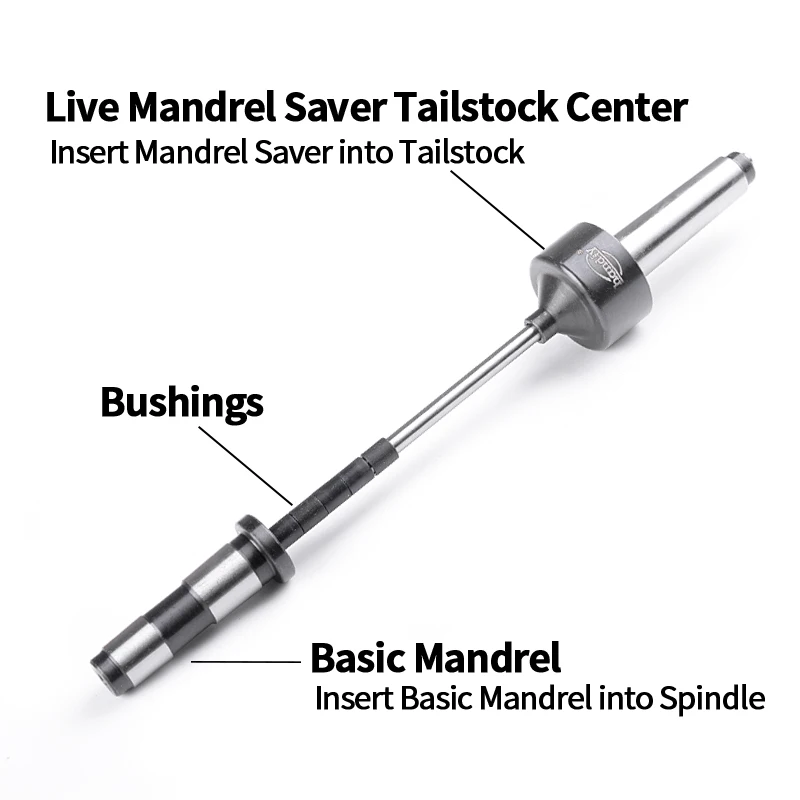 Pen Making Tools Mandrel Saver MT1 or MT2 for Optional Morse Taper Mandrel Woodworking Live Center Turningtools Lathe Accessory woodworking tools,woodworking tool