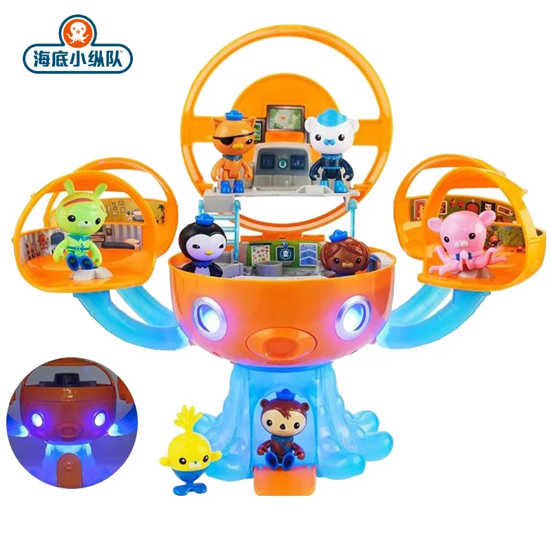 Octonauts Sound And Light Octopod  Adventure Castle Action Playset Figure Toys