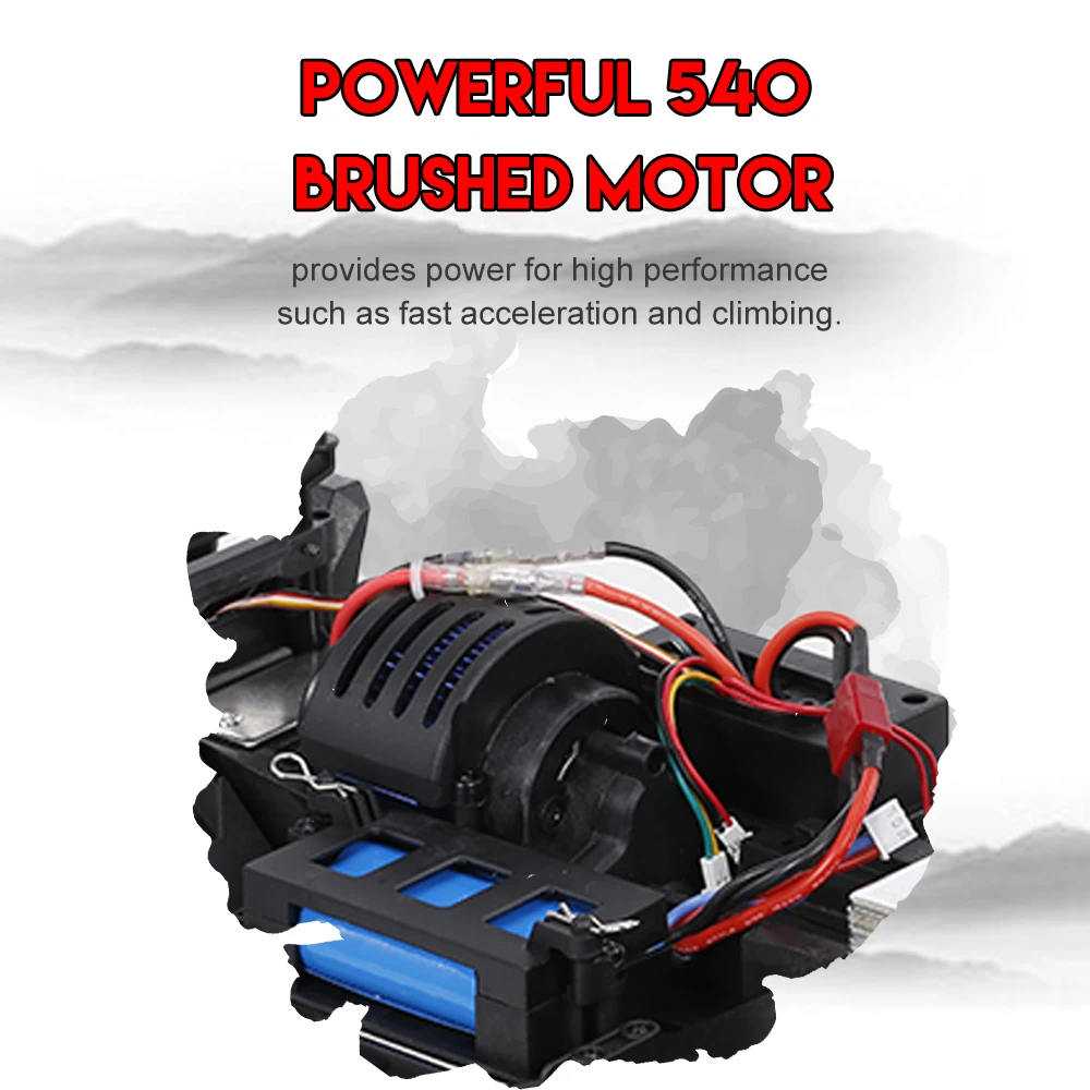 HB-ZP1002 Remote Control Car 1:10 RC Car Large Size Racing Vehicle 4WD RC Crawler 2.4G Off-Road Truck RC Car RTR