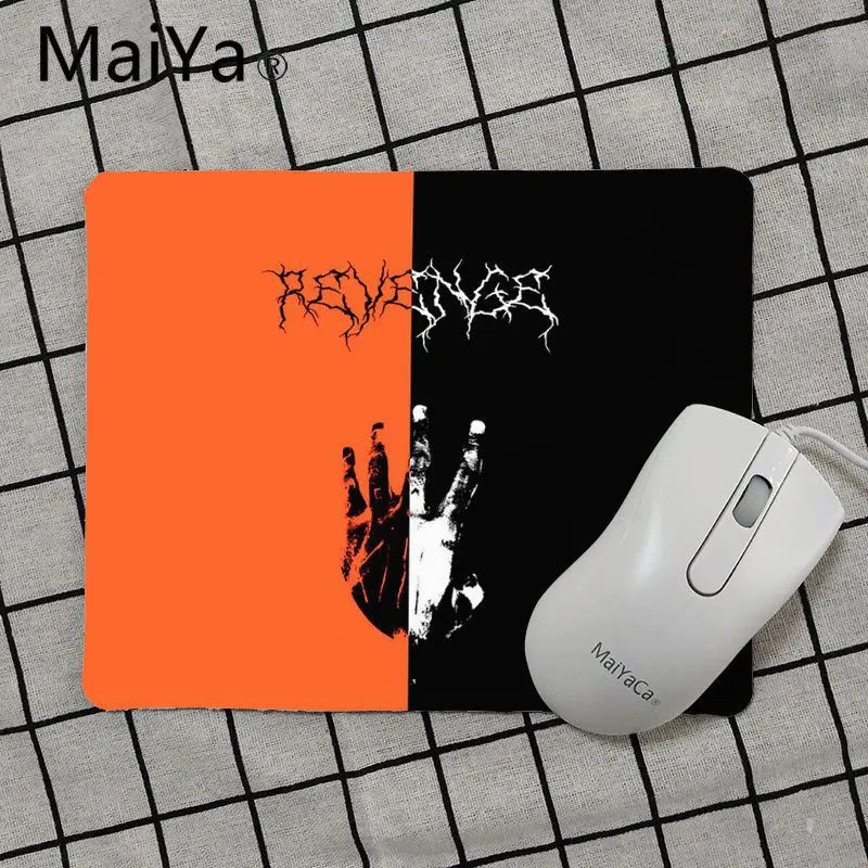 No Lock Edge25x29cm Maiya высокое качество Рэппер XXXTentacion Комфортный коврик для мыши игровой коврик для мыши Лидер продаж игровой коврик для мыши - Цвет: No Lock Edge25x29cm