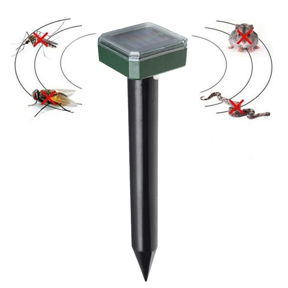 

Outdoor Garden Mole Repellent Solar Power Ultrasonic Mole Snake Bird Mosquito Mouse Ultrasonic Pest Repeller Control Garden#Y20