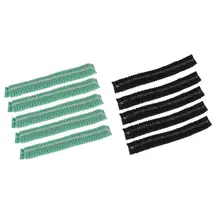 100 шт одноразовая салонная шапочка для укладки волос s шапочка для душа Нетканая плиссированная анти шапочка для душа s для парикмахерских салонов крышка s