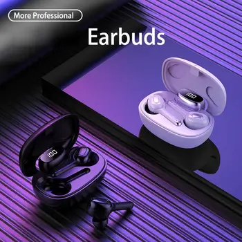 

T9S TWS Bluetooth Earphone Wireless Sport Earbuds BT 5.0 In-Ear Headset Support Binaural HD Call with 380mAh Charging Box