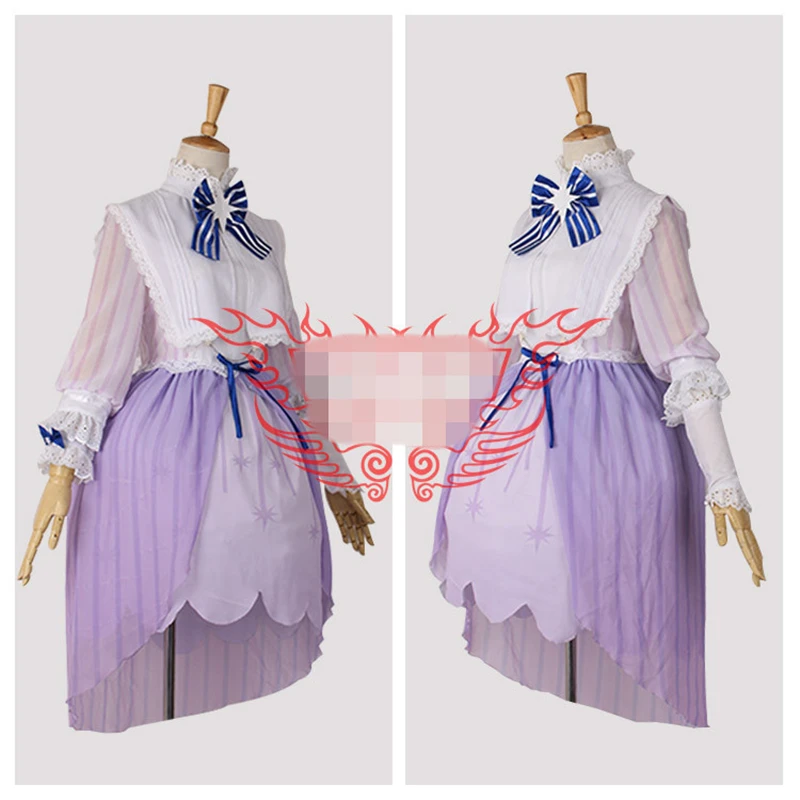 Anime Kleding Cosplay Kostuum Card Captors Sakura Star Vision Rok Paars Lolita Jurk EEN Anime Kleding Cosplay Kostuum Card Captors Sakura Star Vision Rok Paars Lolita Jurk EEN