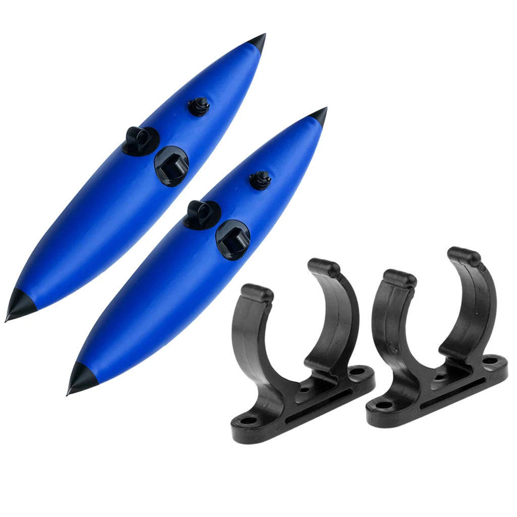 

MagiDeal 2x Kayak PVC Inflatable Outrigger Canoe Fishing Boat Stabilizer