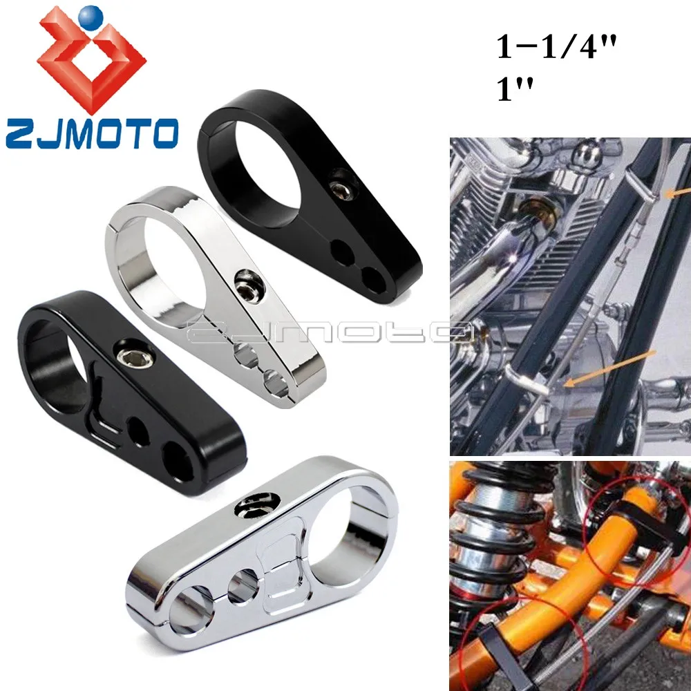 Parts & Accessories 1"25mm Black Custom Frame Throttle Clutch Brake