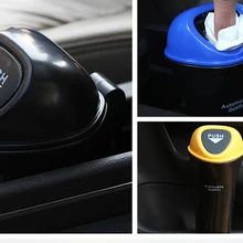 Универсальный автомобильный мусорный ящик, органайзер, держатель мусора, авто, на дверь, на заднее сиденье, козырек, мусорное ведро, сумка для хранения автомобилей, аксессуары