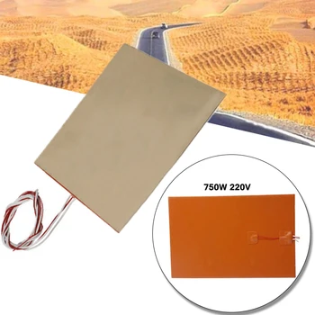 

20x30cm 750w Heater Pad Silica Gel Winter Vest Cloth Jacket Warm Heated Pad 220V