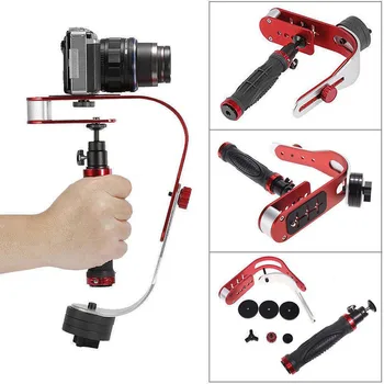 

Mini Handheld Stabilizer Video Steadicam for Digital Camera HDSLR DSLR Camcorder DV Mobile Phone DSLR 5DII Motion for Gopro