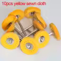 Yellow sewn cloth 10