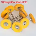 Yellow sewn cloth 10