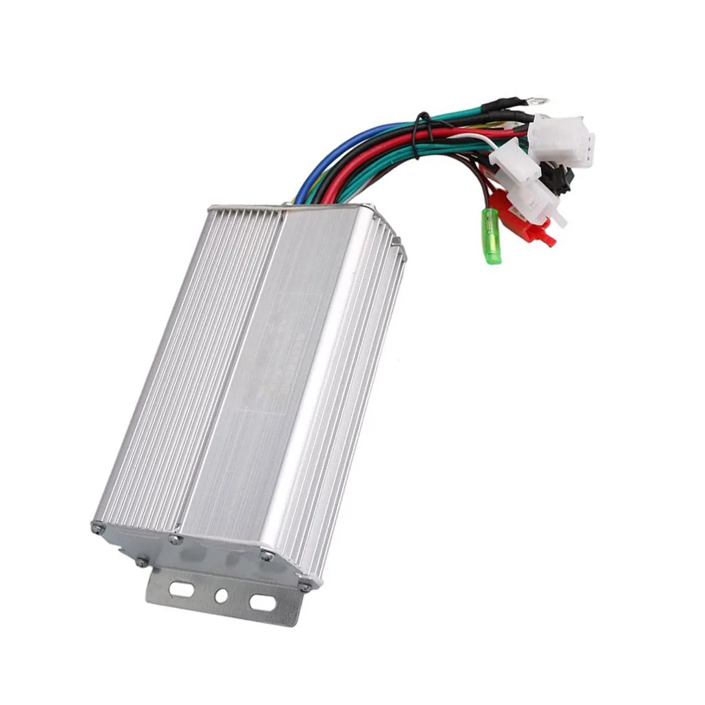 36/48V Electric Bicycle Controller 350W Brushless Motor Control Box Aluminum Universal For Electric Scooter Skateboard E-bike