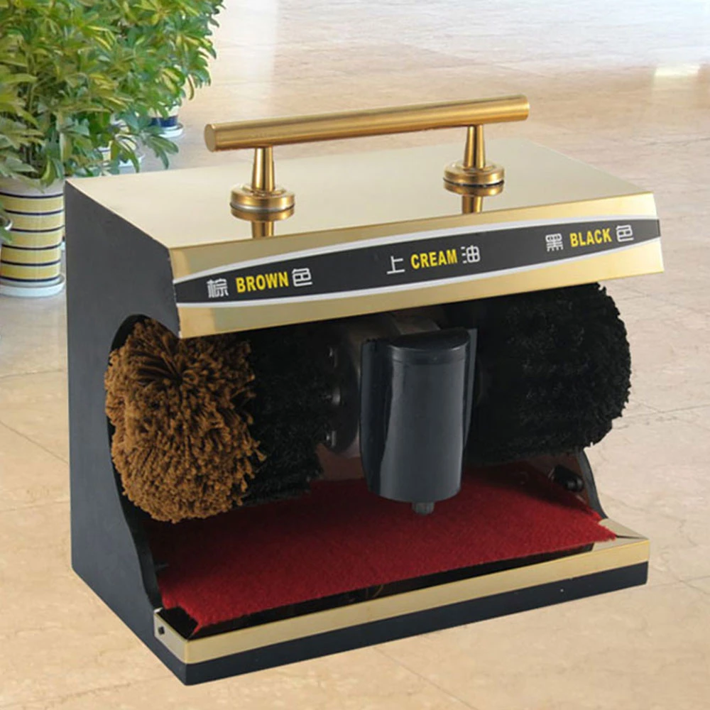 Fully Automatic Shoe Polisher Infrared Electric Shoe Brushing Poshing Machine Hotel Leather Shoe