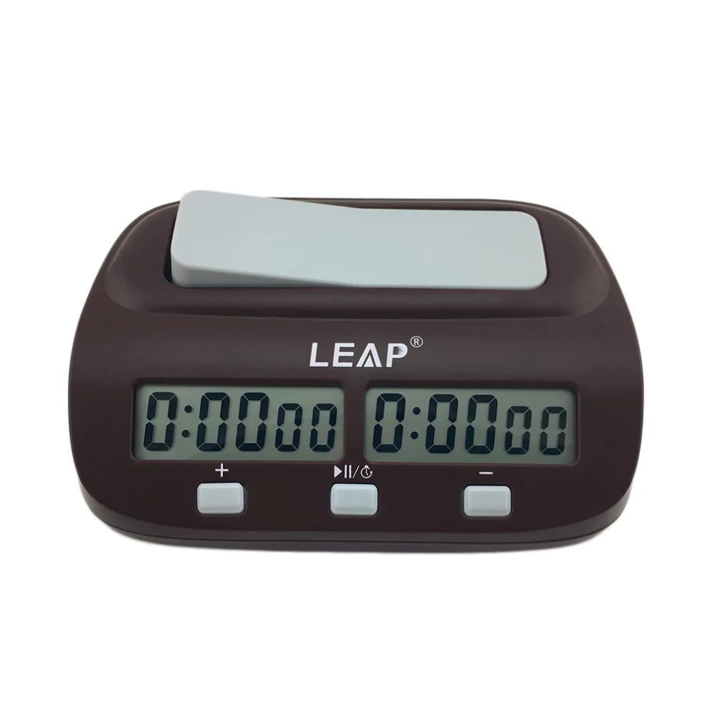 Professional Compact Digital Chess Clock Count Up Down Timer Electronic Board Game Bonus Competition Master Tournament free