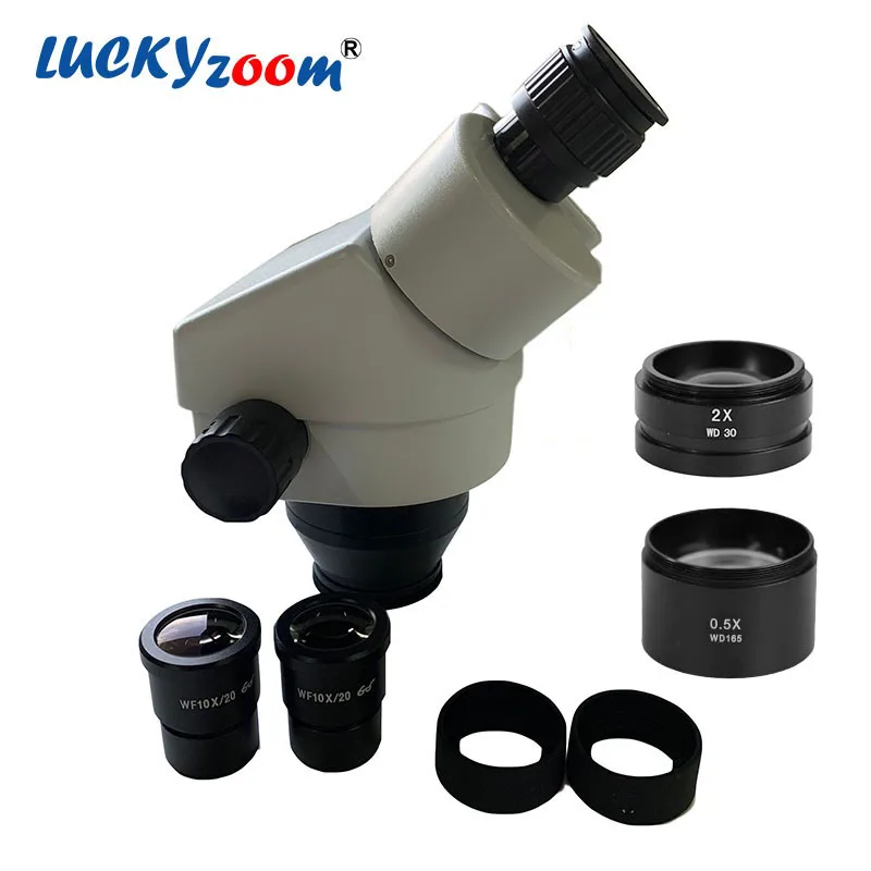 Brand Silver 3.5X-180X Binocular Microscope Portable Optional Stereo Microscope Professional Phone Repair Microscopio Head Set Brand Silver 3.5X-180X Binocular Microscope Portable Optional Stereo Microscope Professional Phone Repair Microscopio Head Set