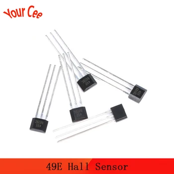 

10pcs 49E Hall element OH49E SS49E Hall sensor Hall Effect Sensor