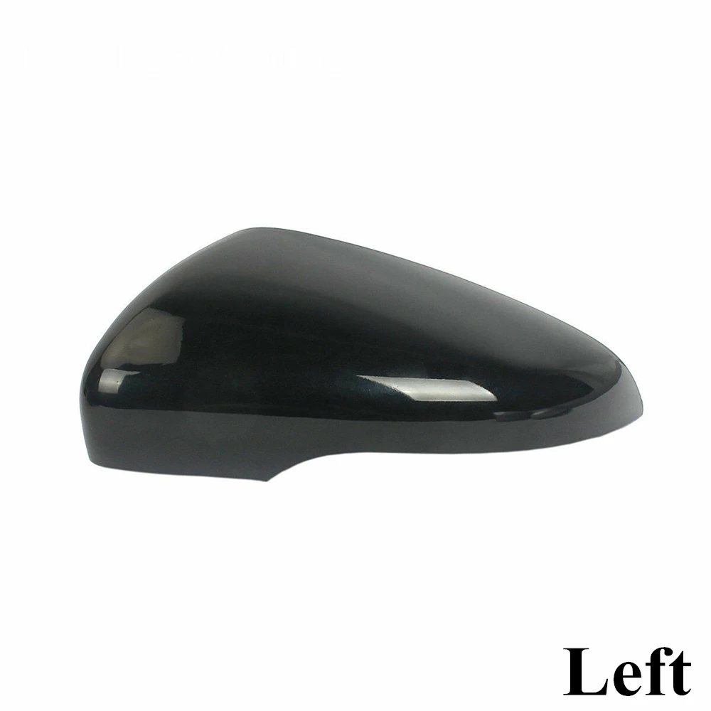 Многоцветная Крышка для дверного зеркала, корпус, крыло, зеркало заднего вида, обшивка корпуса для VW Gti Golf MK6 Touran 09-15 5K0857537 5K0857538 - Цвет: Black Left
