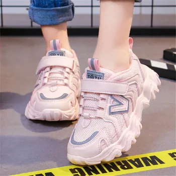 

2020 Spring/Autumn New Children Shoes for girl Fashion Brand Casual Breathable Outdoor Kids Sneakers Light Boys Running Shoes 45