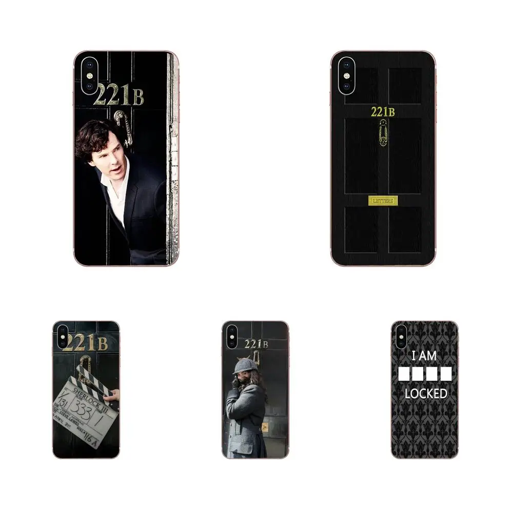 

Sherlock 221b Street Cute For Samsung Galaxy Note 5 8 9 S3 S4 S5 S6 S7 S8 S9 S10 5G mini Edge Plus Lite Back Phone Case