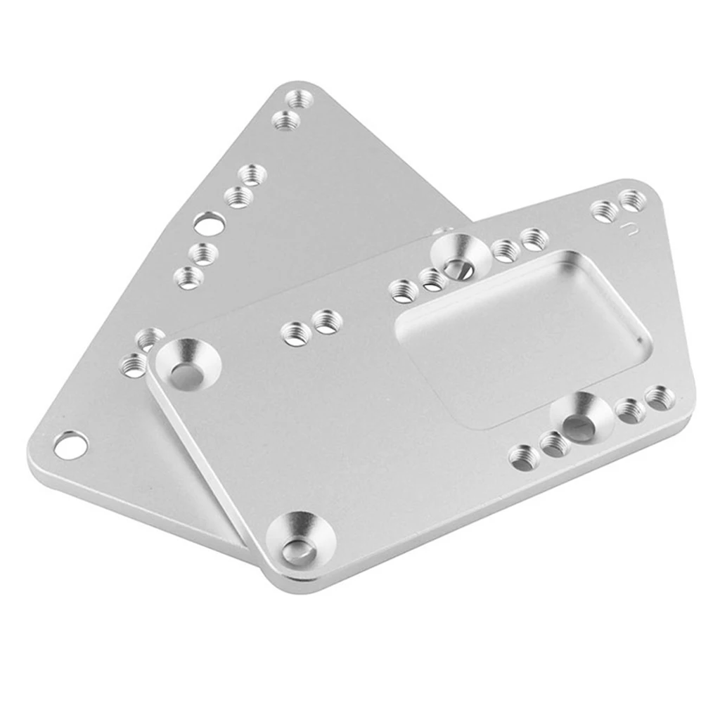 2pcs Adjustable Automobile Swap Engine Mount Bracket LS1 Billet Aluminum