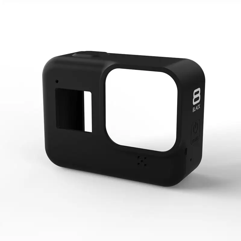 Новые спортивные и экшн-видеокамеры Аксессуары для Gopro Hero 8 камеры Мягкий силиконовый защитный чехол плавающий Водонепроницаемый горячий