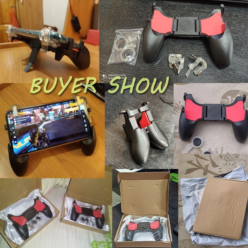 5 в 1 PUBG Moible геймпад бесплатно огонь L1 R1 триггеры PUGB мобильной игры Pad Grip L1R1 джойстик для iPhone телефона Android