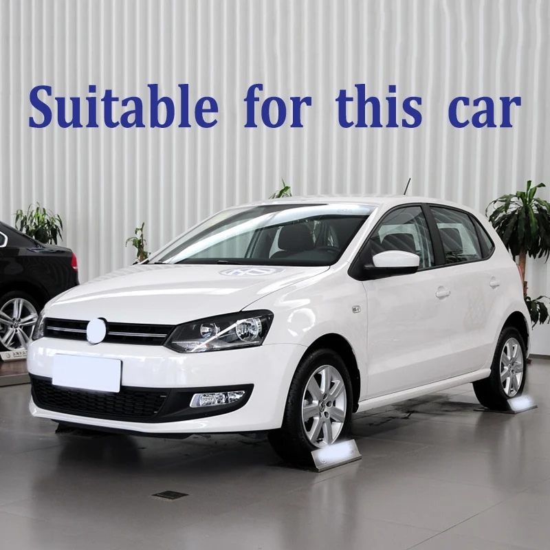 2 шт. для Volkswagen POLO 2011- 6000K белый светильник Светодиодный дневной ходовой светильник DRL Автомобильная противотуманная фара