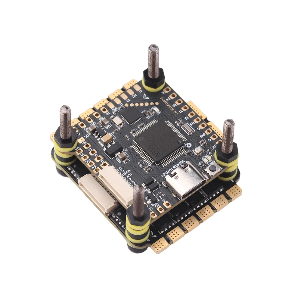 T-MOTOR VELOX F7 V45A Stack MPU6000 F722 Dual BEC Flight Controller BLHELI32 45A 4in1 ESC 3-6S for RC FPV Racing Freestyle Drone