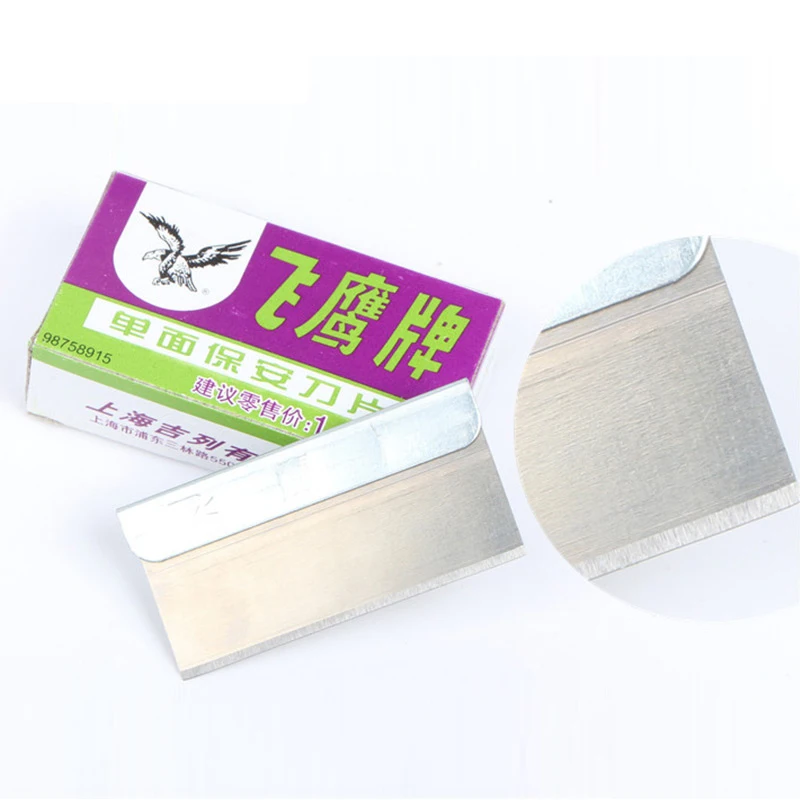 High Quality 100PCS/BOX Flying Eagle Brand Safety Razor Blade For OCA Adhesive Sticker Removing Cleaning LCD Repair Tools