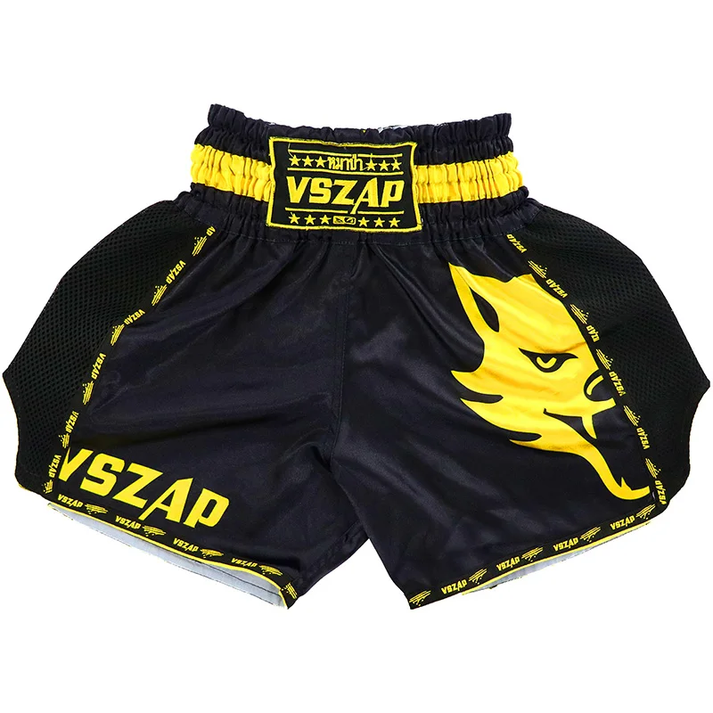 VSZAP шорты для тайского бокса fightwear Муай Тай Шорты ММА Мужские Шорты для купания обучение боевых искусств MMA Шорты