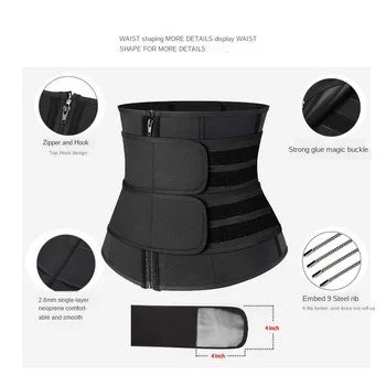 

Waist Trainer Tummy Slimming Sheath Reducing Shapewear Belly Shapers Postpartum recovery Belt Woman Body Corset