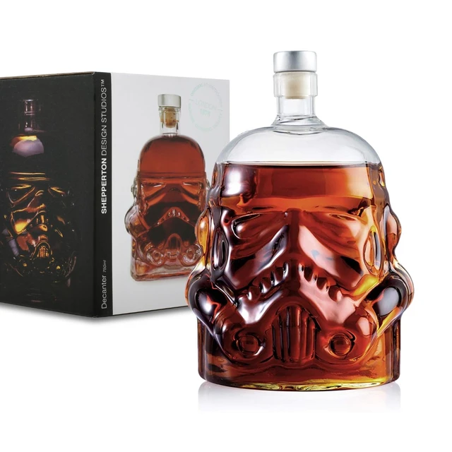 Darth Vader Decanter Set Whiskey Glasses Unique Christmas Gift for