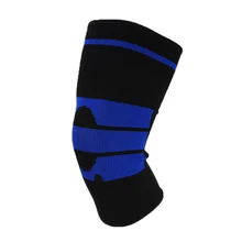 1 шт. наколенник фиксатор удобный 3D наколенник баскетбольный трикотажный компрессионный эластичный наколенник поддержка спорта