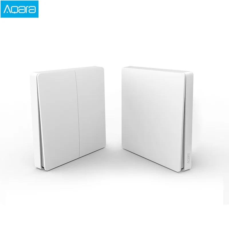 Умный выключатель Aqara ZiGBee беспроводной с дистанционным управлением Wi Fi работает